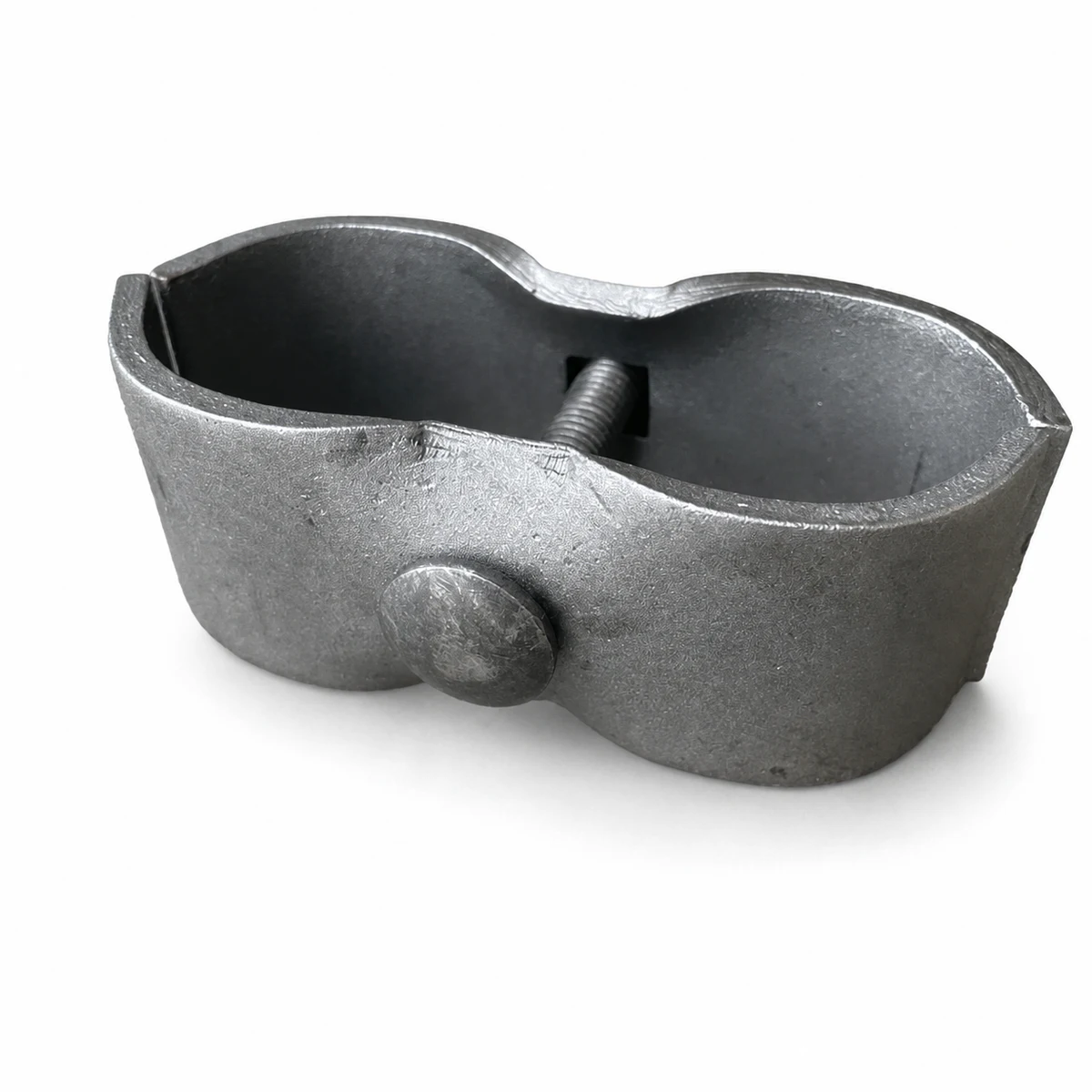 1-5/8" Bare Metal Panel Clamp, Rustic