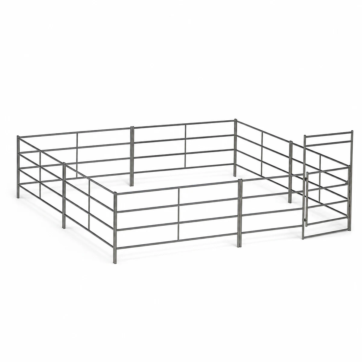 20X20 Stall 4 Rail