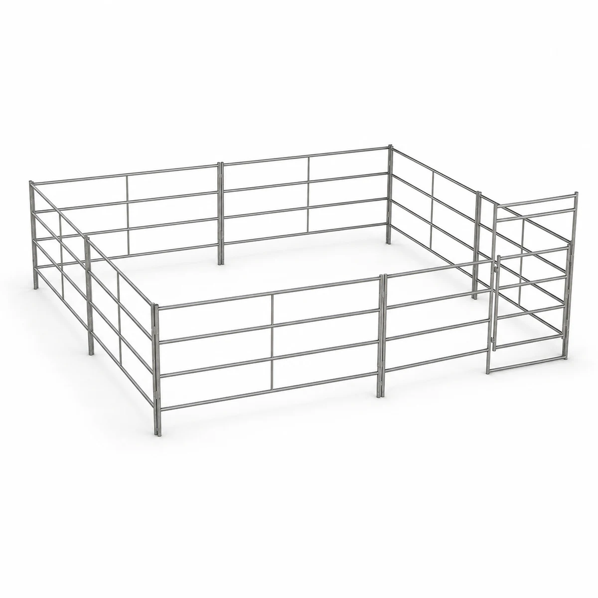 20X20 Stall 5 Rail