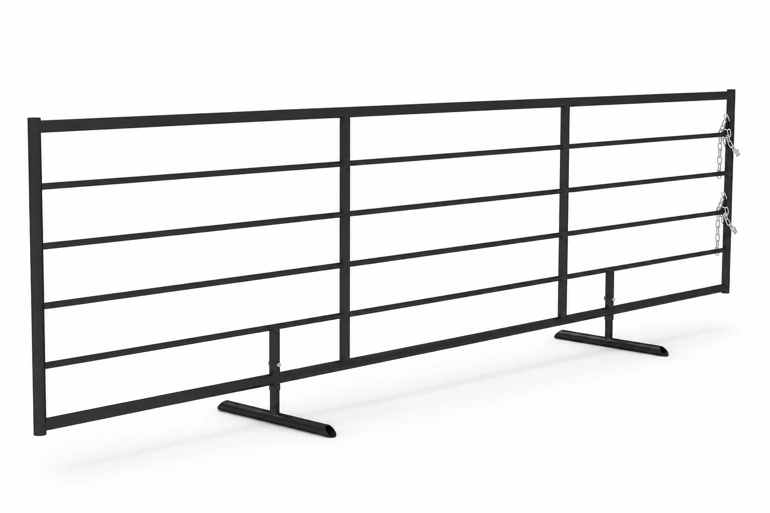 20ft Cattle Panel 2-3/8", Freestanding, Detachable Feet