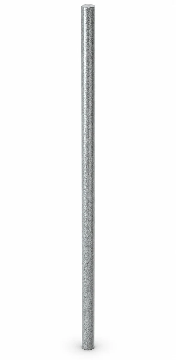 8ft Post 2-3/8" With Welded End Cap