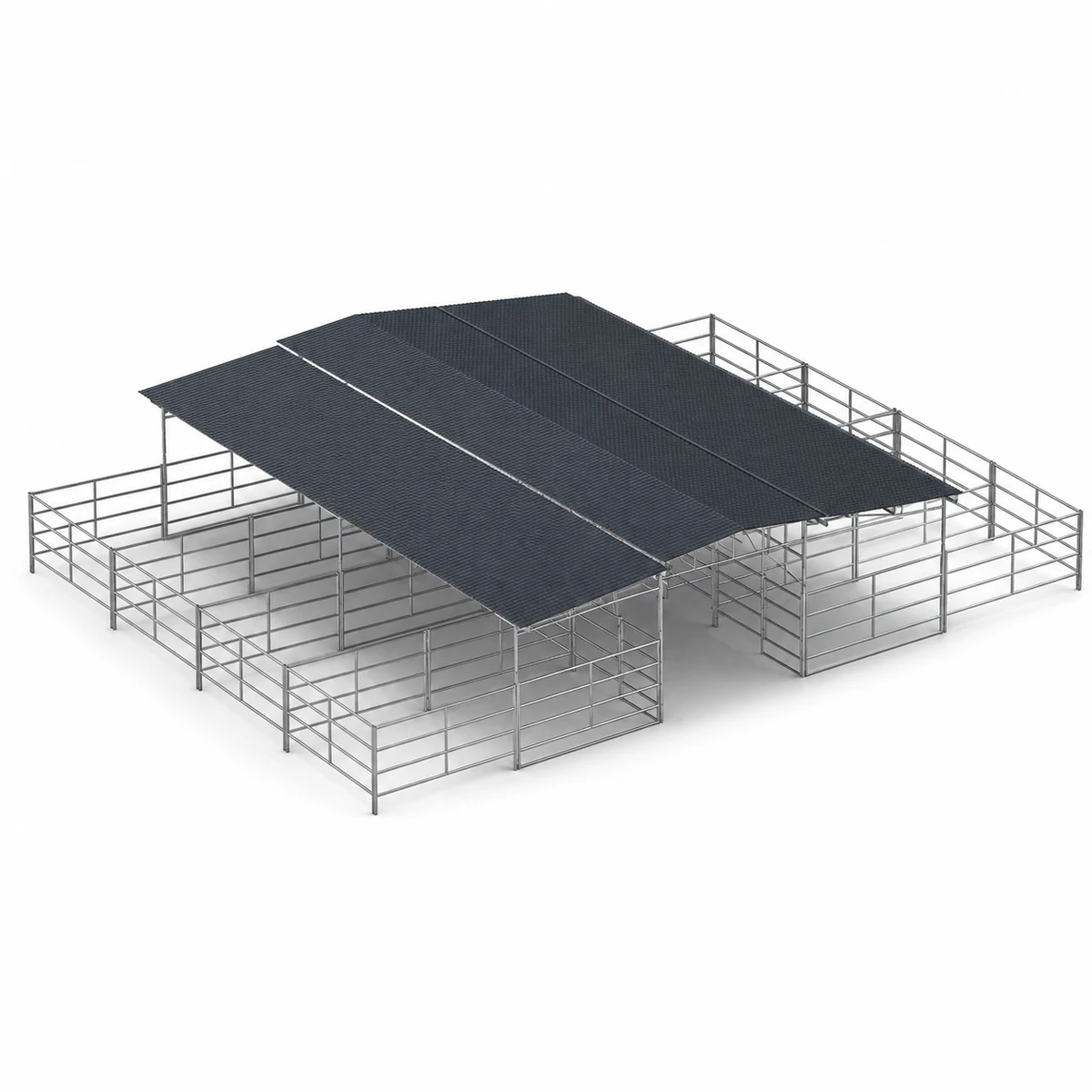 Mare Motel, 8 12x24 Stalls 4-Rail