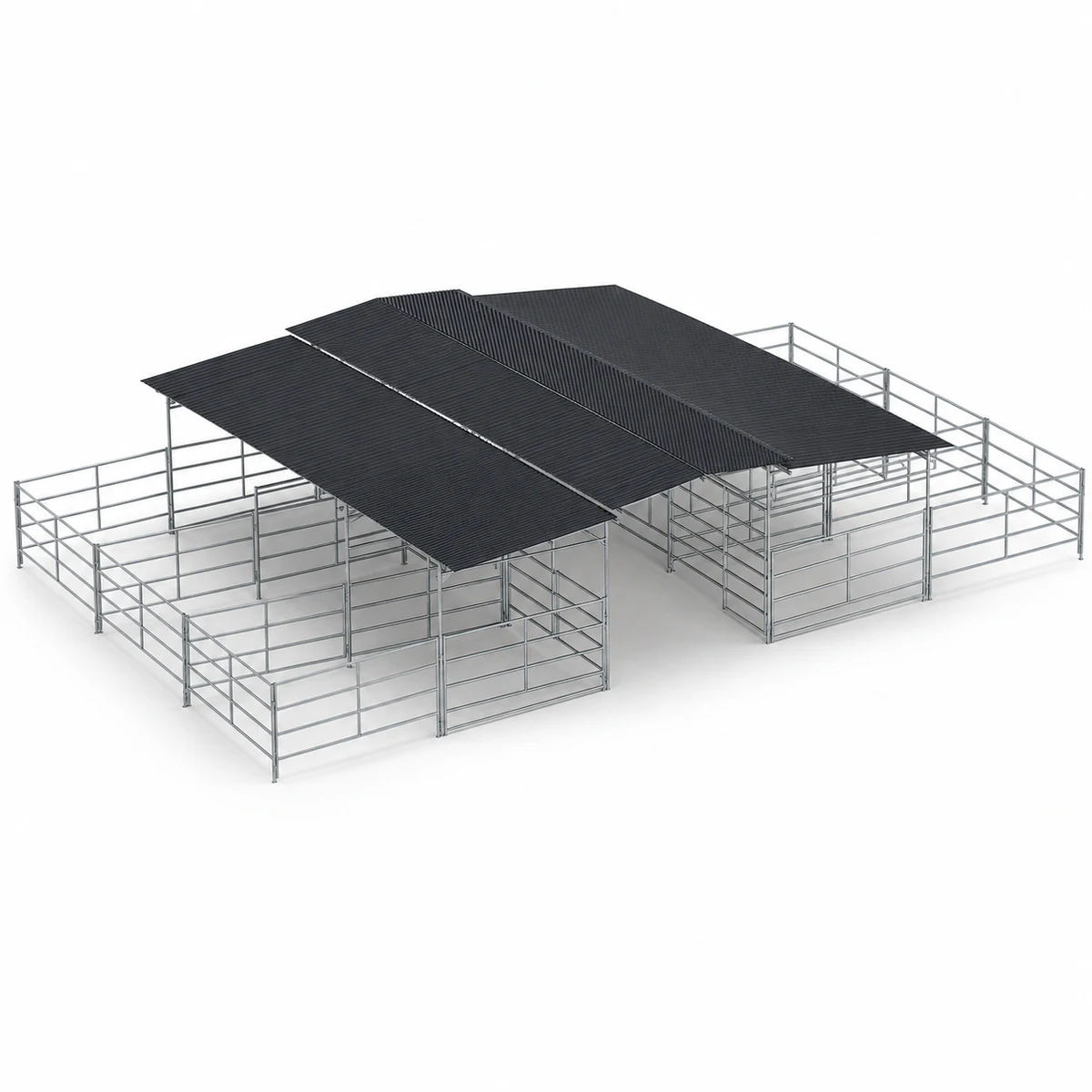 Mare Motel, 6 12x24 Stalls 4-Rail