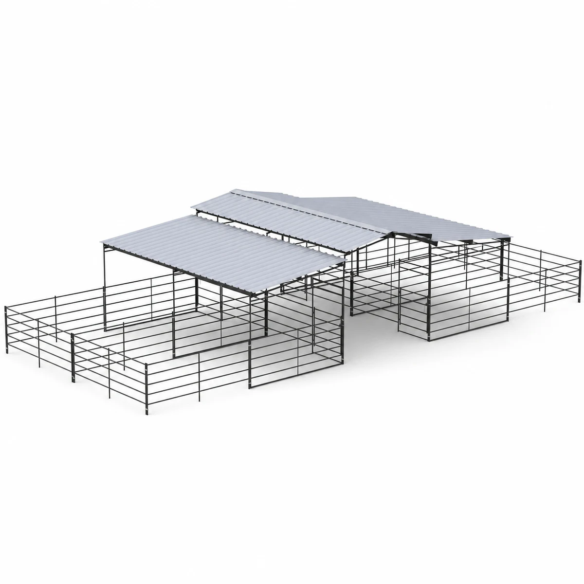 Mare Motel, 4 12x24 Stalls 5-Rail