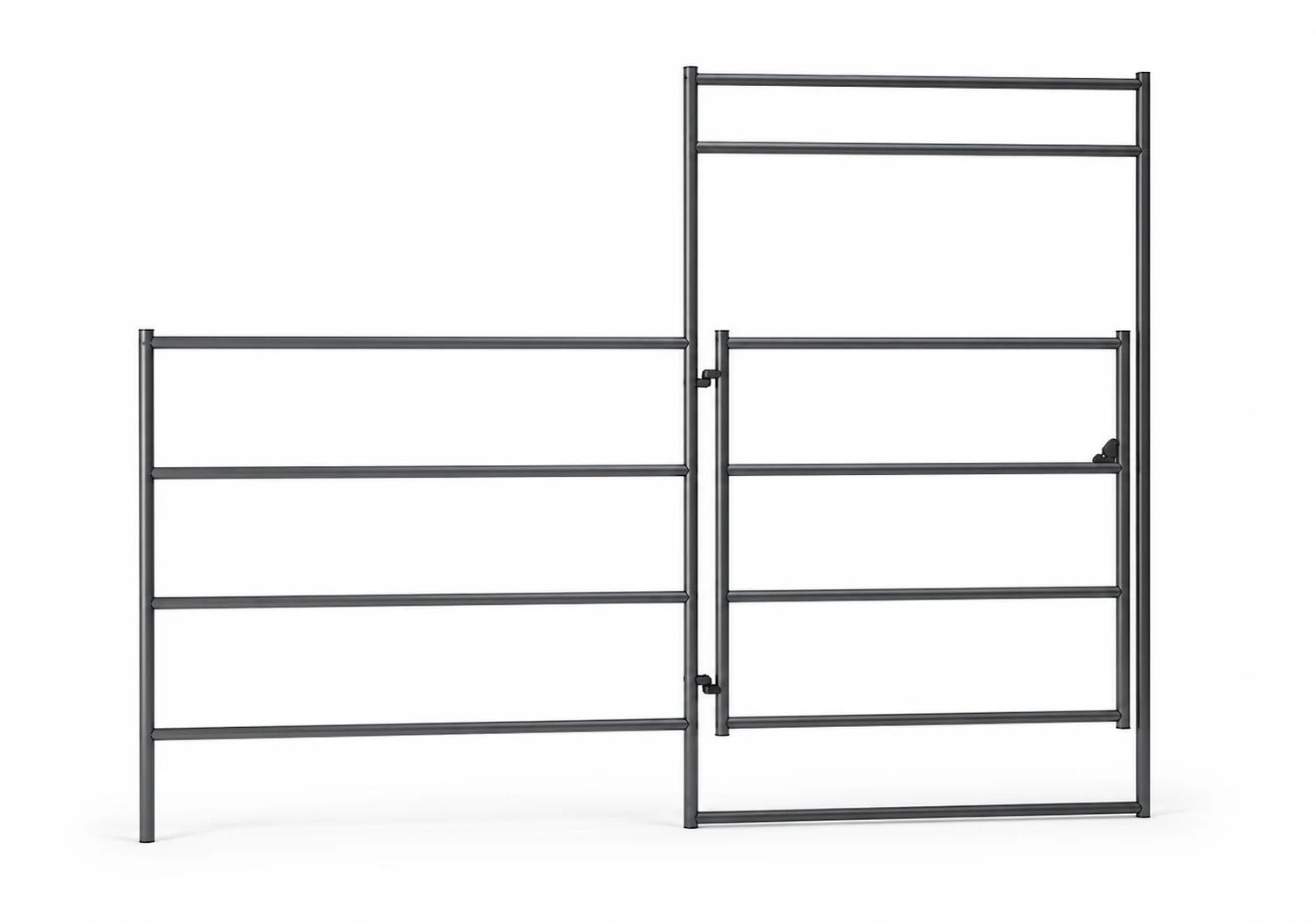 Panel Gate Combo 10 Ft 4 Rail