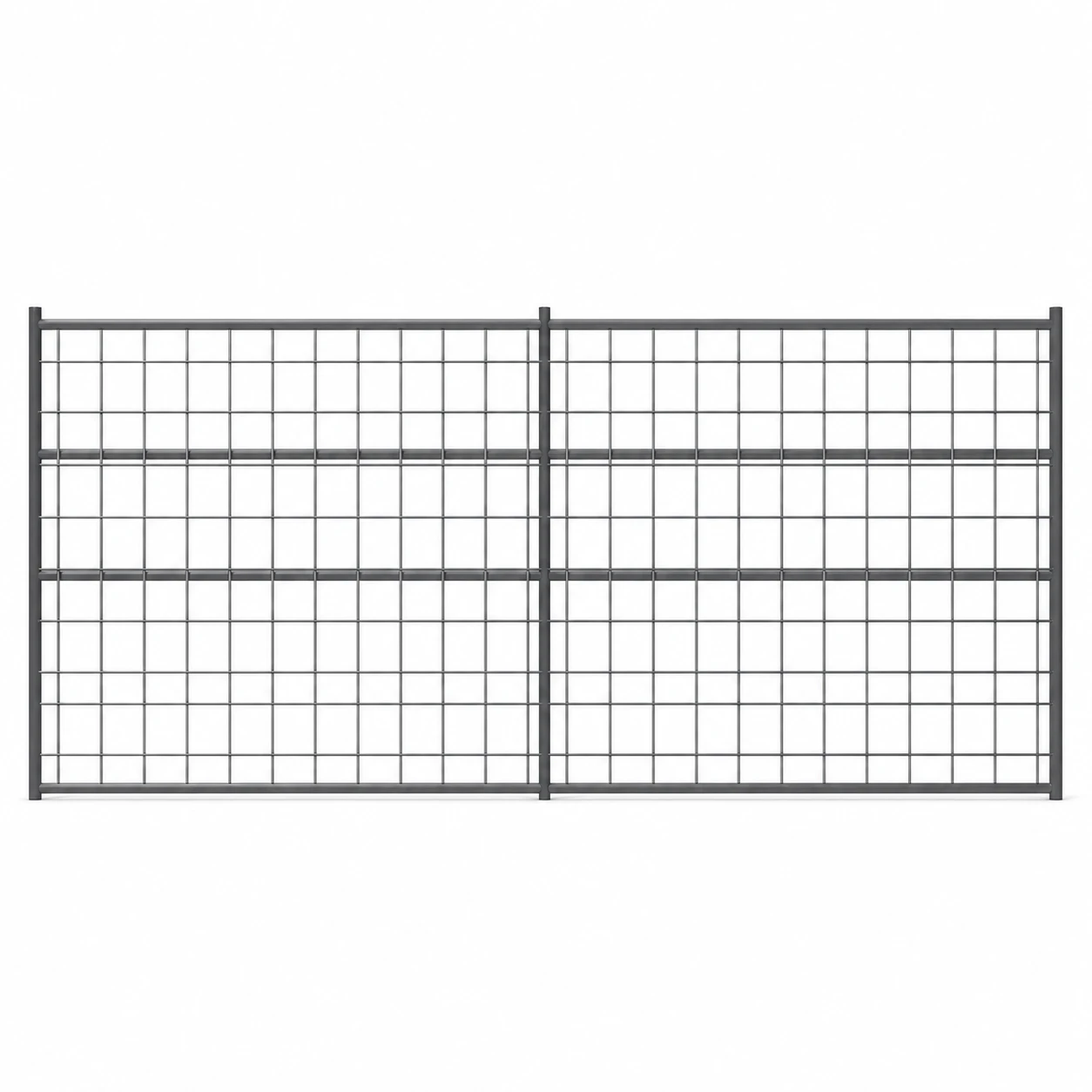 12 ft x 5 ft Wire-Mesh Horse Corral Panel