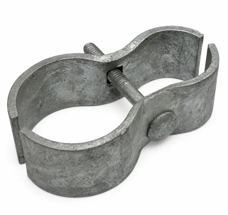 2-3/8" to 1-5/8" Galvanized Panel Clamp Adapter