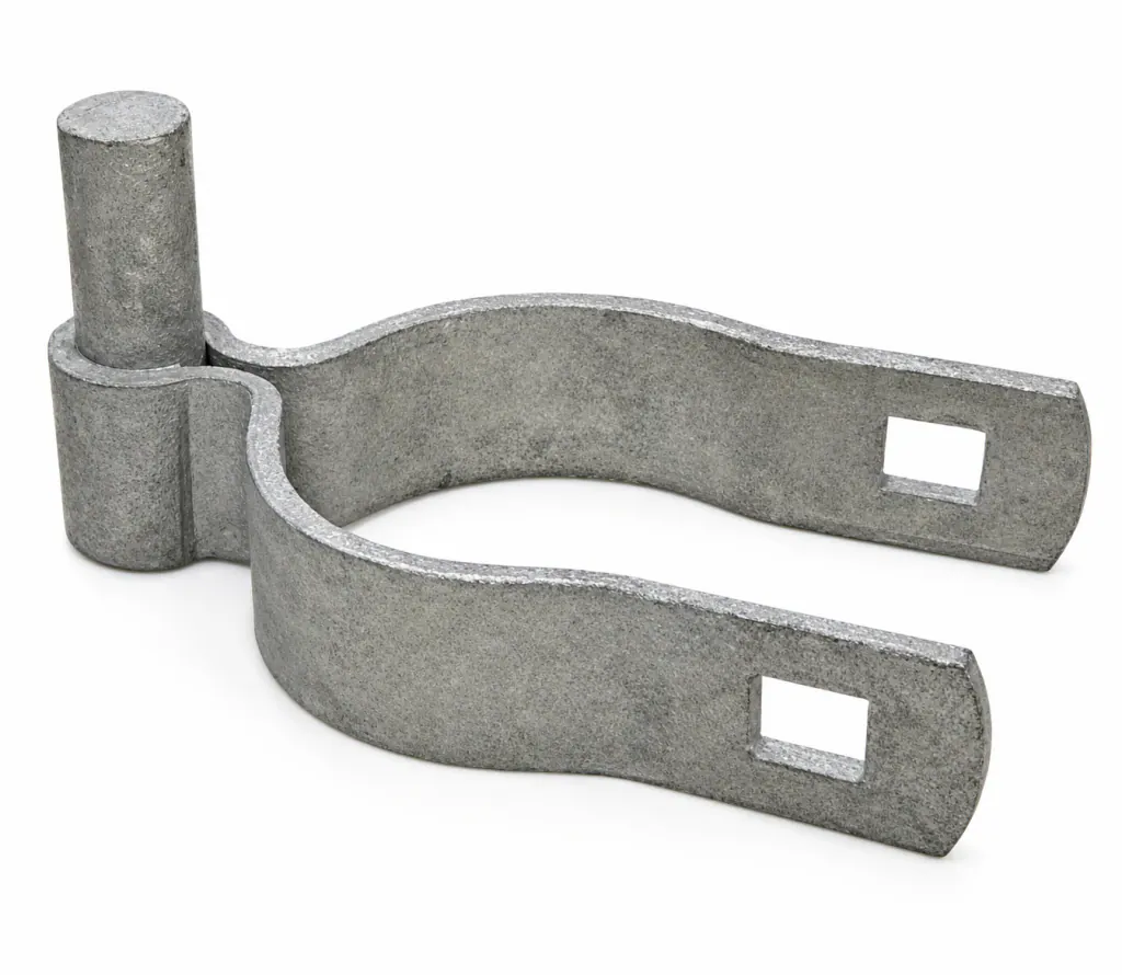 Post Hinge, 2-3/8" x 5/8" x 1" Male, Galvanized