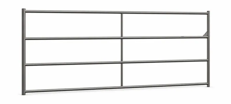 Arena Swing Gate 4Ft X 12Ft 4-Rail