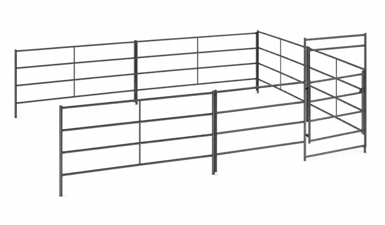 24X24 Add-On Stall 4 Rail