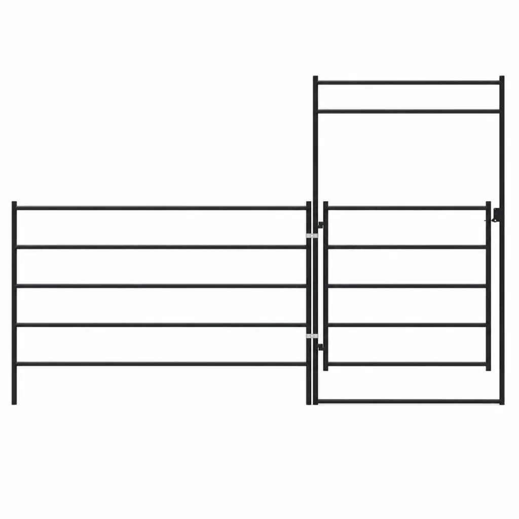 Panel Gate Combo 12ft 5-Rail