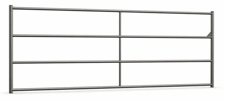 Arena Swing Gate 4Ft X 12Ft 5-Rail