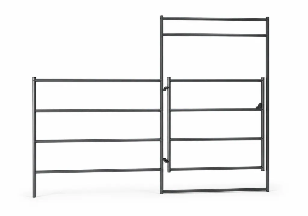 Panel Gate Combo 10 ft 4-Rail