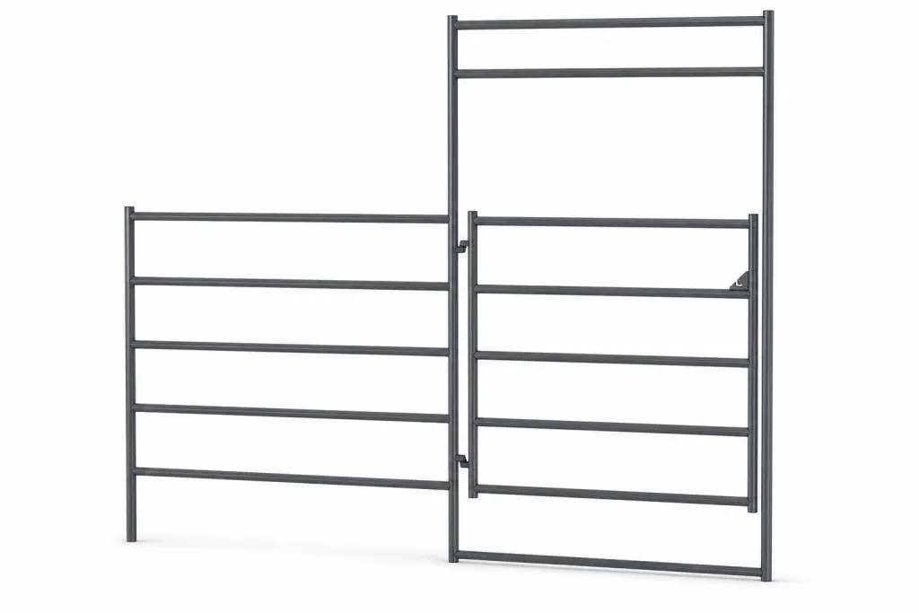 Panel Gate Combo 10 ft 5-Rail