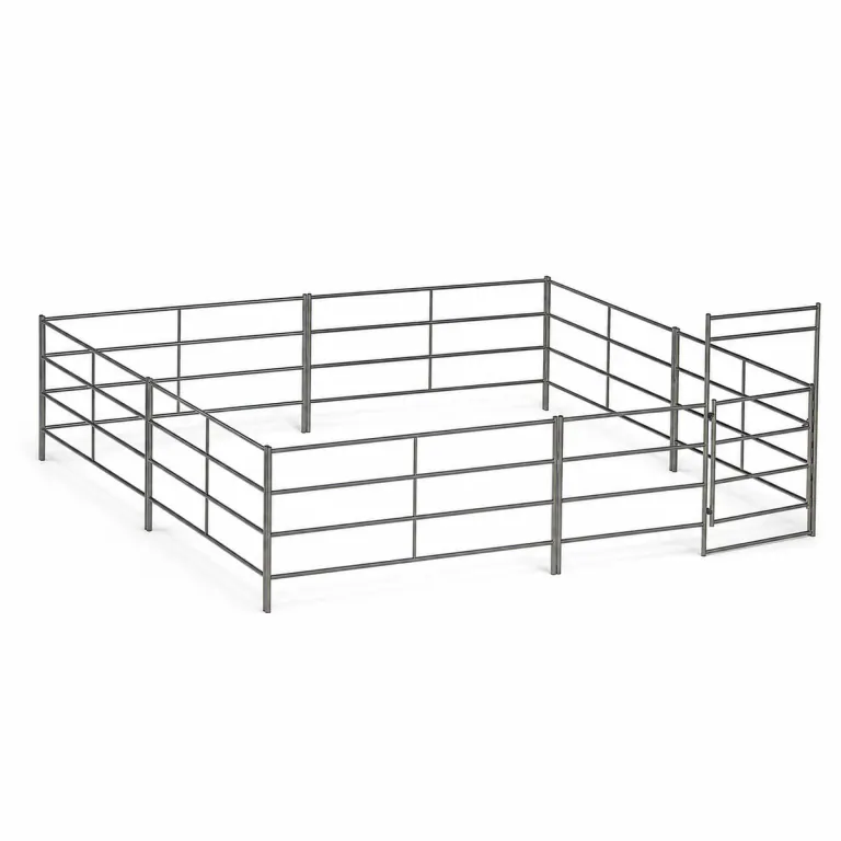 20X20 Stall 4 Rail