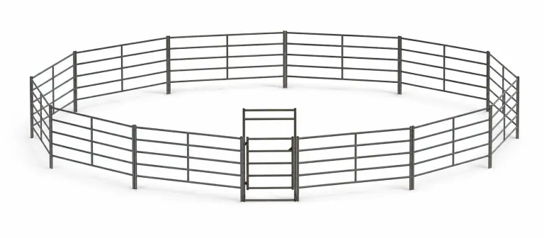 40ft Round Pen 5-Rail