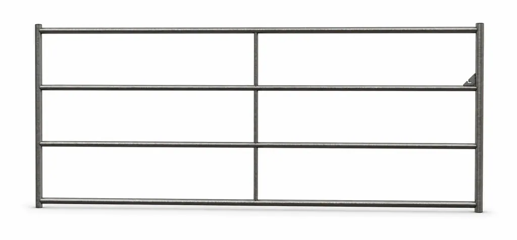 Arena Swing Gate 4 ft x 10 ft 4-Rail