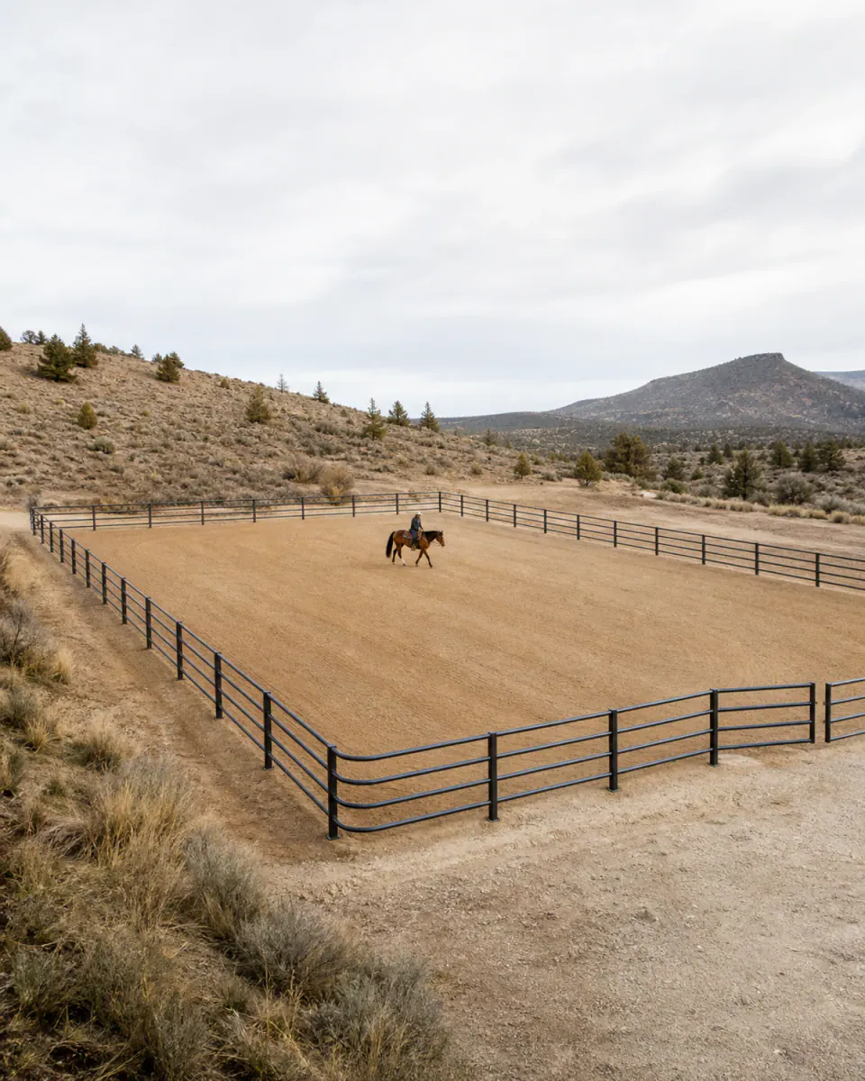 Illustrative ranch equipment setting