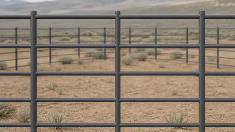 Welded horse corral panels
