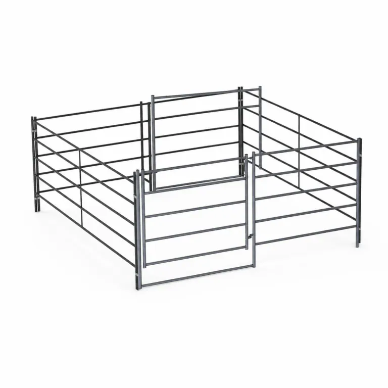 12x12 Horse Stall Kit 5-Rail