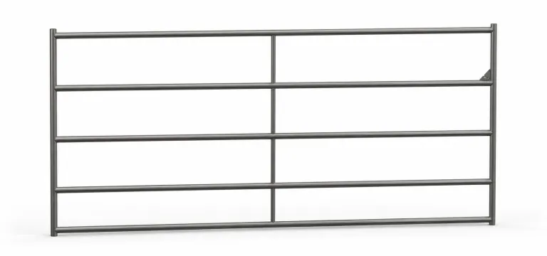 Arena Swing Gate 4 Ft X 10 Ft 5 Rail