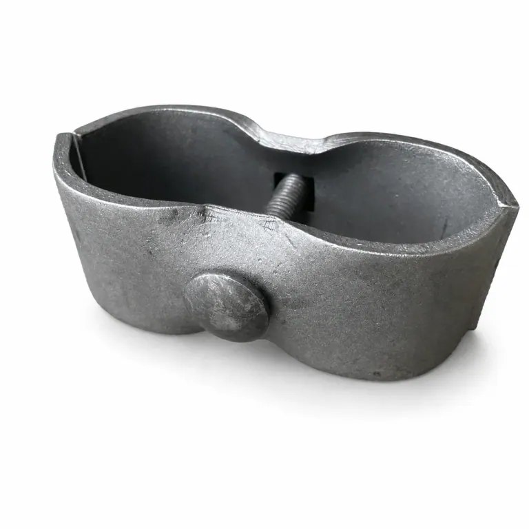 1-5/8" Bare Metal Panel Clamp, Rustic