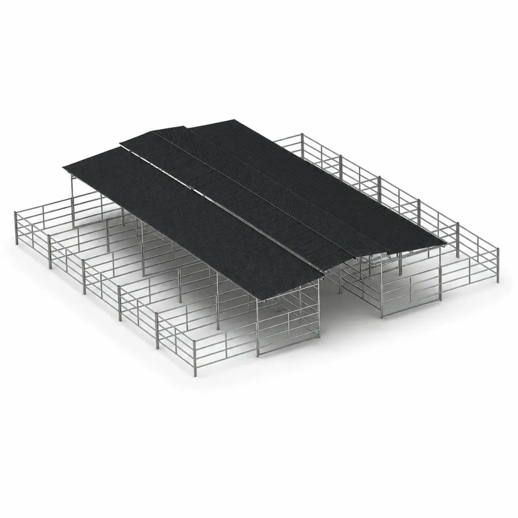 Mare Motel, 10 12x24 Stalls 5-Rail