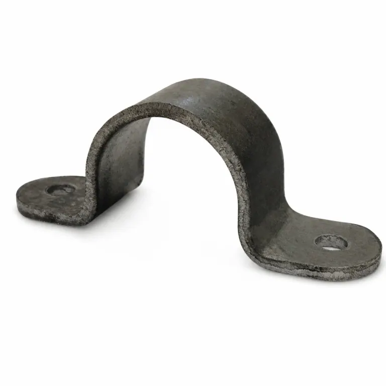Continuous Fence Clip For Pipe, 10-Gauge With 1/4" Hole