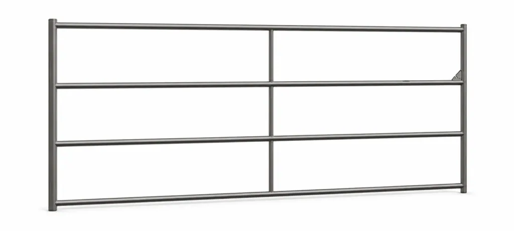 Arena Swing Gate 4 ft x 12 ft 4-Rail