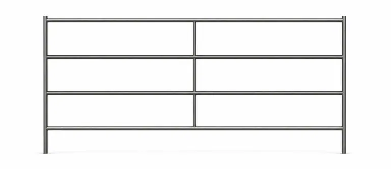 10 ft x 5 ft 4-Rail Horse Corral Panel