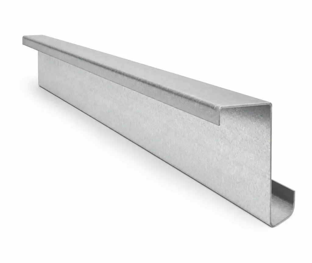 12 ft Galvanized Z-Purlin, 6 in Profile