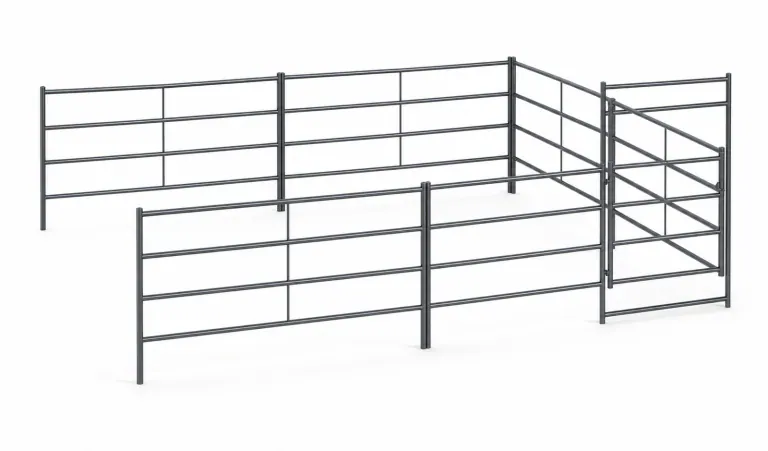 24X24 Add-On Stall 5 Rail