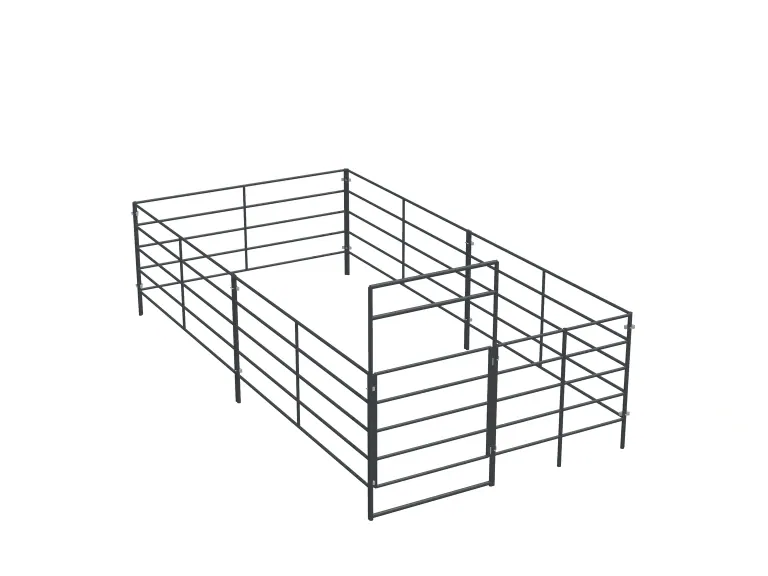 1-Stall 10x20, 5-Rail, Uncovered