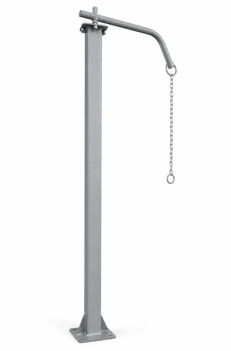 12ft Patience Pole 4x4 Square Tubing 11-Gauge Dapple Grey