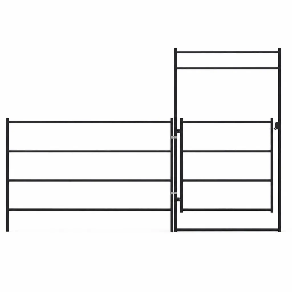 Panel Gate Combo 12ft 4-Rail